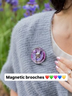 One of our best-selling jewellery categories, our magnetic brooches are perfect for gifting. Available at a great price and in designs from abstract to animals, birds, flowers and trees. We even have a cute gecko! 🦎 

Why are magnetic brooches so popular? No pin damage and so easy to transfer from jacket to coat, they’ll probably be worn more often. Don’t restrict them to coats though, they’re great as scarf pins and on hats and bags.