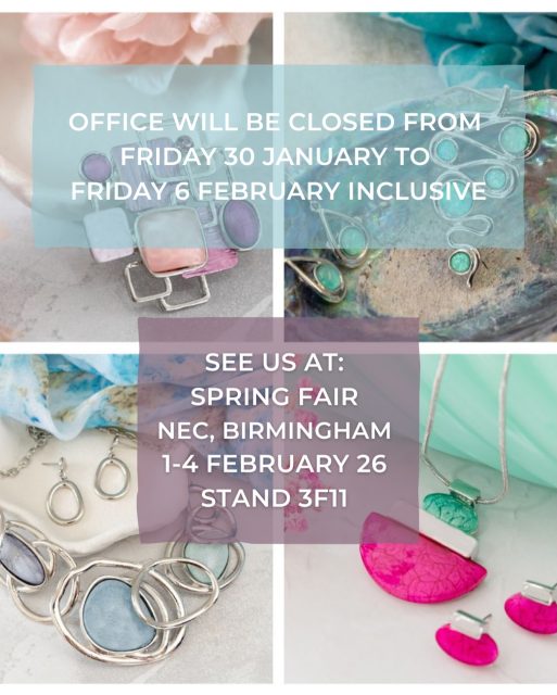 We’re off tomorrow to set up at our biggest trade show of the year @springautumnfair and excited about seeing the full Spring and Summer collection displayed in all its beautiful glory again 😍

Orders will still be dispatched whilst we’re away, the warehouse team will be continuing to get your gorgeous jewellery, scarves and bags lovingly packed and posted out to you. 

Retailers: find us at the NEC in Hall 3 on Stand F11 from 9am on Sunday 😃

#springfair #springfair2026 #wholesalejewellery #wholesalescarves #wholesaleleatherbags