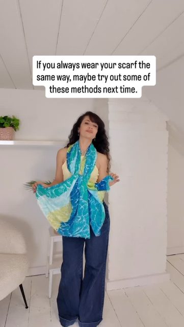 Do you always just throw a scarf on in the same way, thinking about the warmth and forgetting how it can elevate your outfit? This reel shows a few styling methods we used in our last photo shoot but it’s nowhere near exhaustive. 

Why not try something new next time?

#scarfstyling #wholesalescarves #colourfulscarves #howdoyouwearyours #ladiesscarves