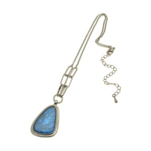 Blue Triangle Pendant
