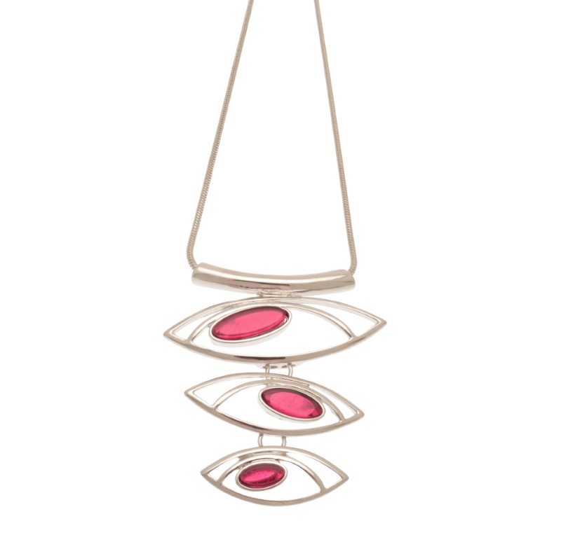 Pink Shell Layer Necklace Miss Milly