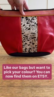 Have you seen our gorgeous recycled leather bags and love them but don’t like the idea of receiving a random colour combo? To help with that we’ve now listed some individual bags on @etsy. Once on the website or in the app search for MissMillyUK to find our shop. 

#leatherhandbagshandmade #colourfulbags #recycledleather