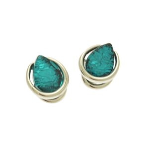 Turquoise Nugget Earrings