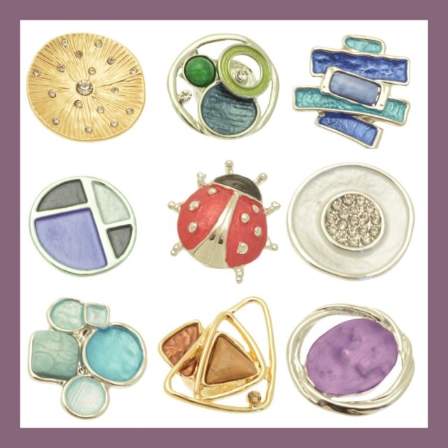 Mini magnetic brooches. Small but mighty. Launching next month online and at trade only @homeandgiftharrogate

Retailers: see us in Harrogate on stand DP3-B07.