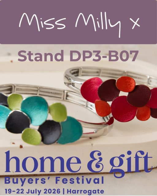 Will we see you there? It’s our only trade show for the Autumn-Winter season and we’ll be showcasing current season, colourful jewellery and scarf lines for Summer top-ups as well as our brand new Autumn-Winter collection. 

Get your store topped up for the remainder of Summer and your stockroom ready for the Autumn!

Stand DP3-B07 from 19-22 July