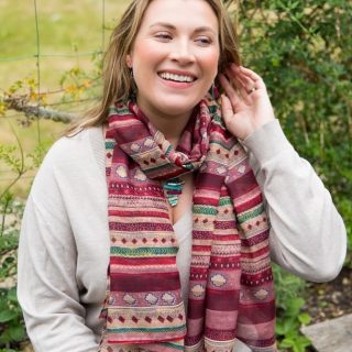 What a miserable day out there! Storm Claudia is making her way to us, it’s definitely a scarf day. We have a lovely selection of scarves online in a range of colours, including on-trend dark reds and greens. But you’ll also find blues, turquoises, pinks, oranges, yellows and greys. 

Reasonably priced with orders over £15 shipped for free in the UK.