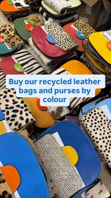 Last week was spent mostly in the warehouse sorting all the recycled leather handbags and purses into colour categories to make it easier for you to buy.

The random colour combo of our bags is one of their unique selling points but we know that both retailers and consumers alike would like a bit more control over which colour you receive. So now you can order them by main colour on our website.

With some designs it’s dry hard to determine the main colour but we’ve done the best we can and the main photo in the product listing gives an overview of the category.

IMPORTANT: when you click into a product listing on our website, if it has fewer than 10 pieces remaining, the actual quantity is given. So if there are four bags or purses in the main photo, and only four or fewer showing as available, then this means the item you receive will be one of the ones featured. This will be the case for the next week or two.

Retailers: As we have now had to unwrap every single product, they will now be shipped out in just the protective dust bag, no paper or plastic wrapping. As such the barcode is now only on the swing ticket attached to the bag and not on the outer dust bag. 

#recycledleatherbag #recycledleatherbags #recycledleatherpurse #wholesaleleatherbags #colourfulleatherbags