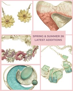 Our joyful Spring & Summer jewellery collection is now fully available online with co-ordinating necklaces, earrings and bracelets, and some adorable new magnetic brooches. This season is a riot of beautiful colour and fresh designs, and is shipping out now. 

Retailers: Important dates in our calendar: 

🩷 Valentine’s Day: it falls on a Saturday this year so make sure you’ve got stock in by Friday 6 February to take advantage of the weekend prior

🌼 Spring Fair: we’ll be busy with the show (setting up, exhibiting, breaking down, post show recovery and catch-up) from Friday 30 Jan to Friday 6 Feb. You’ll find us in Hall 3 on stand F11

💐 Mother’s Day falls early this year on Sunday 15 March

#jewellerywholesale #jewellerysupplier #springjewellery #colourfuljewellery #jewelleryinspo